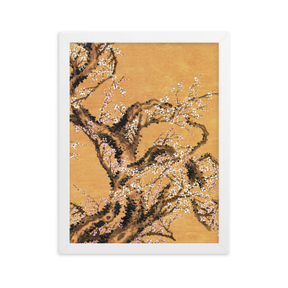 Poster - Red and white plum blossoms