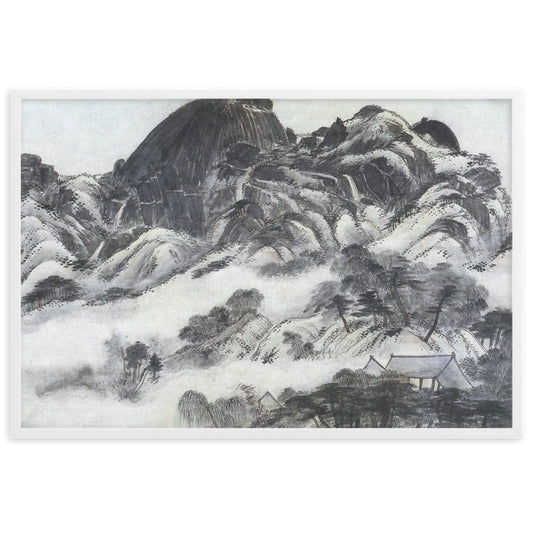 Mountain after Rain, Inwangjesaekdo - Poster Jeong Seon artlia